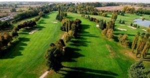 Golf Club Le Rovedine - veduta aerea delle buche 12 e 13